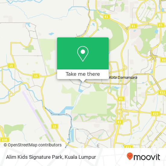 Alim Kids Signature Park map