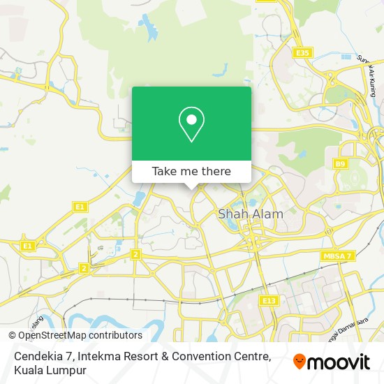 Cendekia 7, Intekma Resort & Convention Centre map