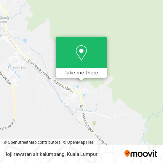 loji rawatan air kalumpang map