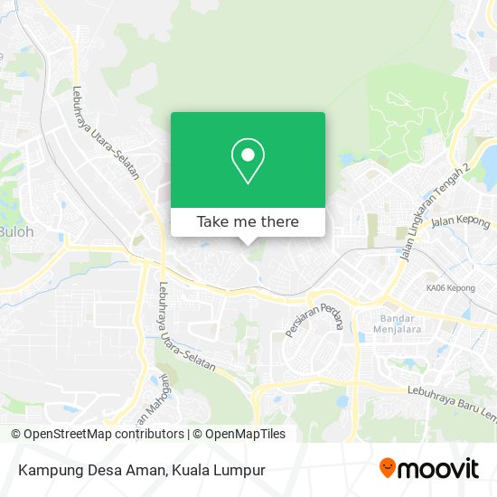 Kampung Desa Aman map