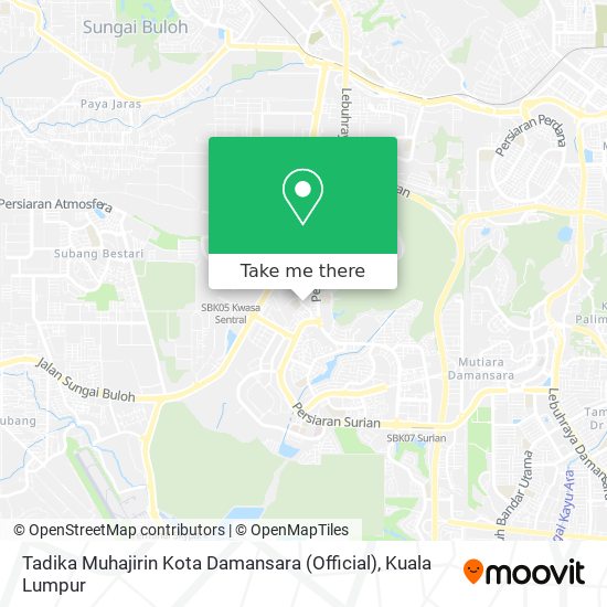 Tadika Muhajirin Kota Damansara (Official) map