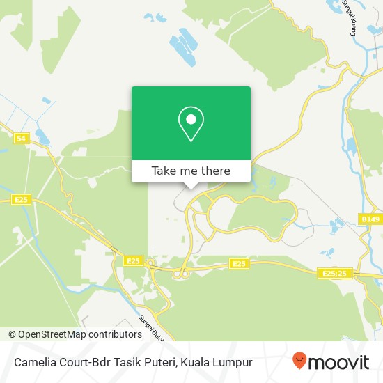 Camelia Court-Bdr Tasik Puteri map