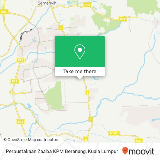 Perpustakaan Zaa'ba KPM Beranang map