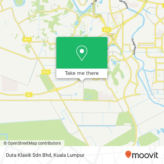 Duta Klasik Sdn Bhd map