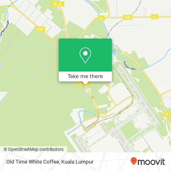 Old Time White Coffee map