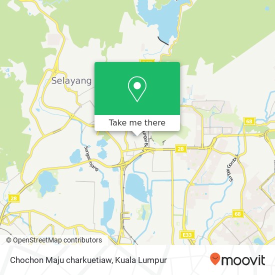 Chochon Maju charkuetiaw map