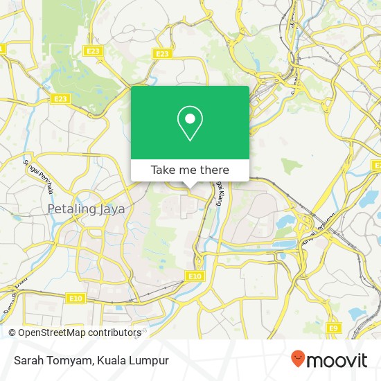 Sarah Tomyam map