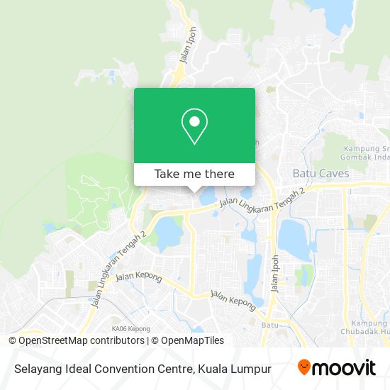 Selayang Ideal Convention Centre map