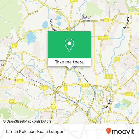 Taman Kok Lian map