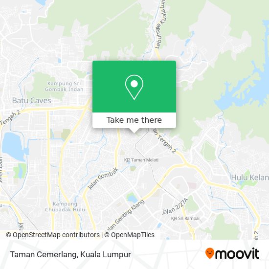 Taman Cemerlang map