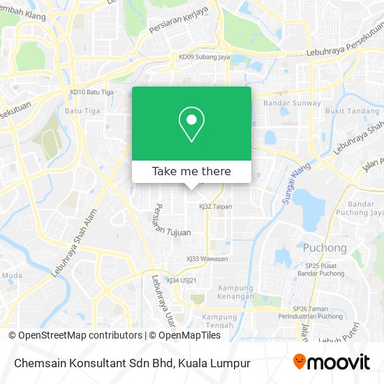 Chemsain Konsultant Sdn Bhd map