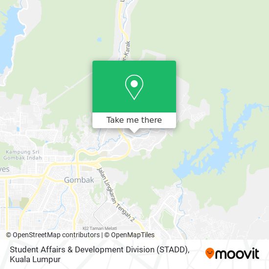 Student Affairs & Development Division (STADD) map