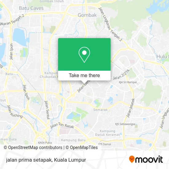 jalan prima setapak map