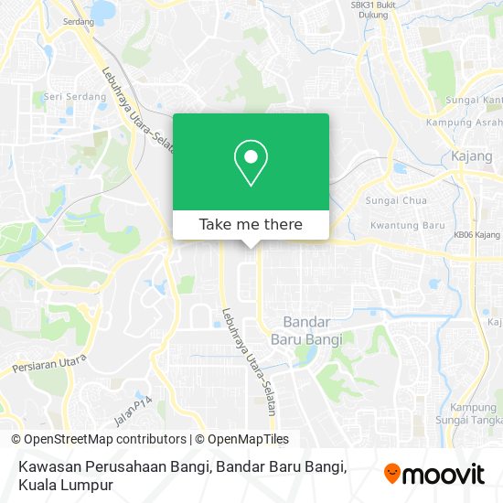 Kawasan Perusahaan Bangi, Bandar Baru Bangi map