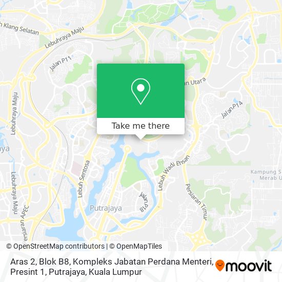 Aras 2, Blok B8, Kompleks Jabatan Perdana Menteri, Presint 1, Putrajaya map