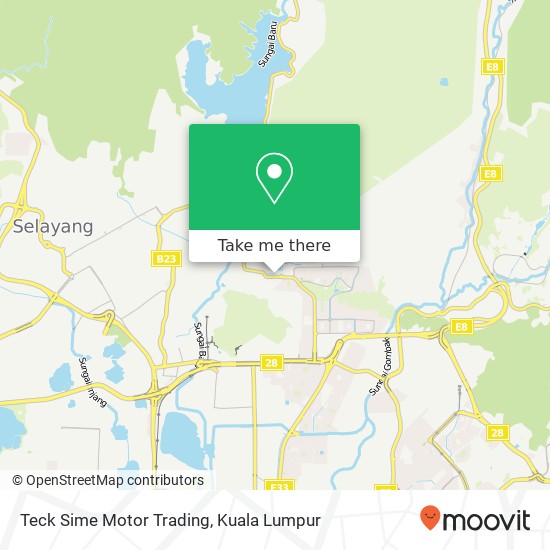 Teck Sime Motor Trading map