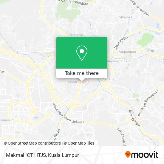 Makmal ICT HTJS map