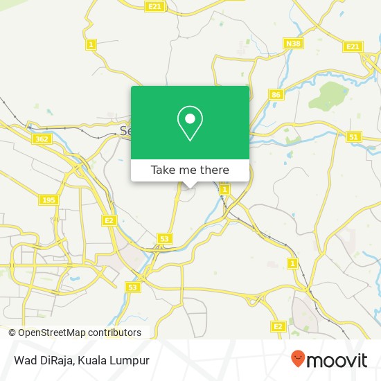 Wad DiRaja map