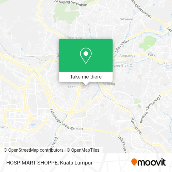 HOSPIMART SHOPPE map