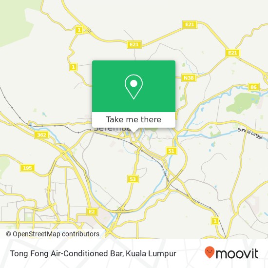 Tong Fong Air-Conditioned Bar map