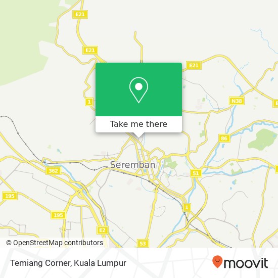 Peta Temiang Corner