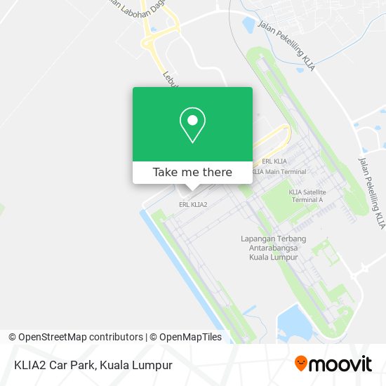 KLIA2 Car Park map