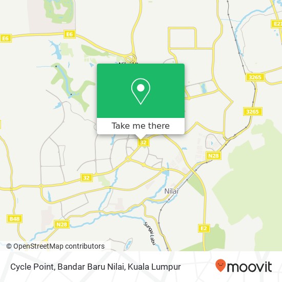 Cycle Point, Bandar Baru Nilai map