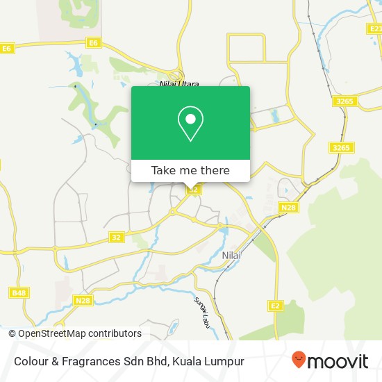 Colour & Fragrances Sdn Bhd map