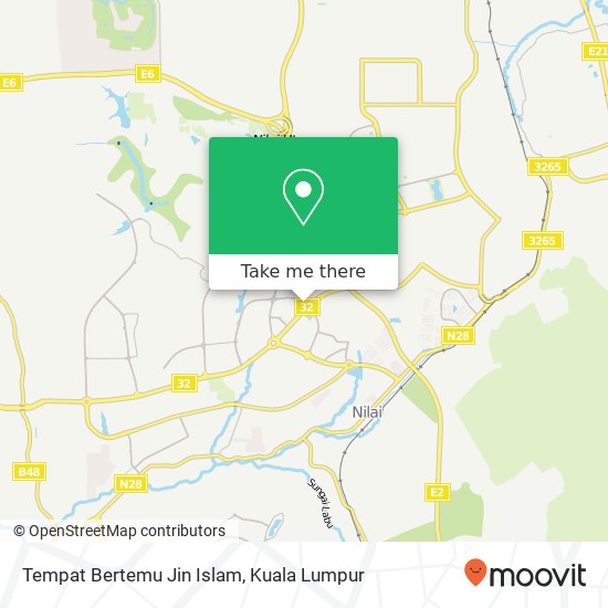 Peta Tempat Bertemu Jin Islam