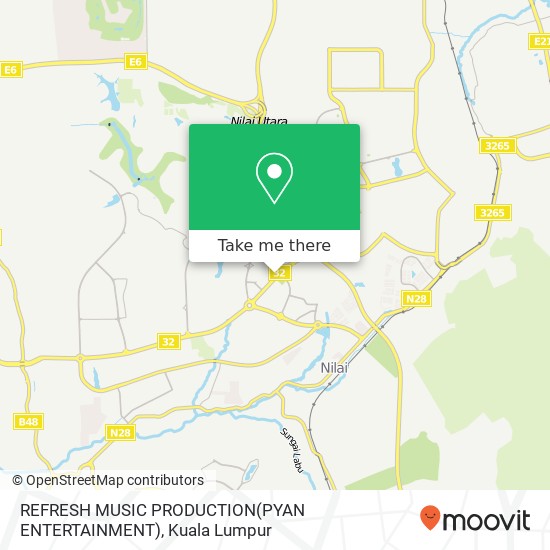 REFRESH MUSIC PRODUCTION(PYAN ENTERTAINMENT) map