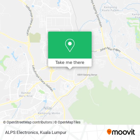 ALPS Electronics map