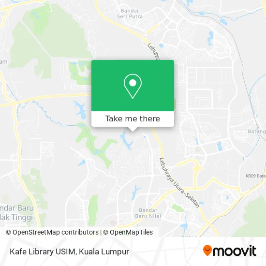 Kafe Library USIM map