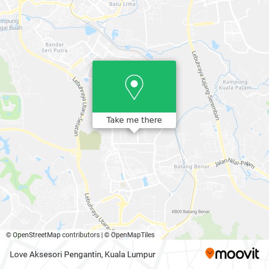 Love Aksesori Pengantin map