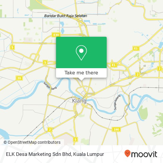 ELK Desa Marketing Sdn Bhd map