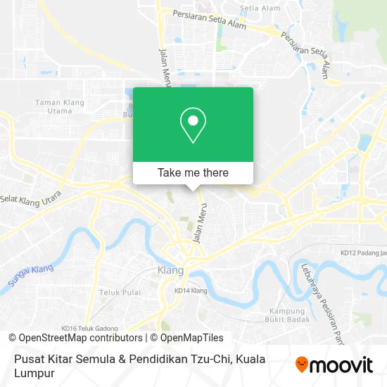 Pusat Kitar Semula & Pendidikan Tzu-Chi map