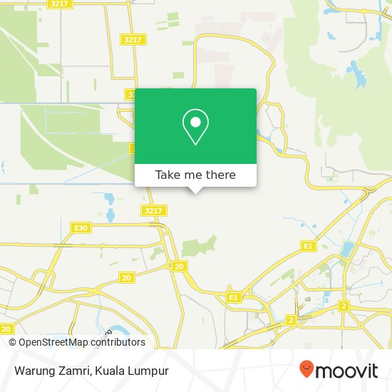 Warung Zamri map