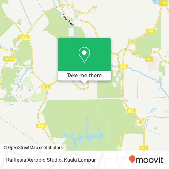 Peta Rafflesia Aerobic Studio