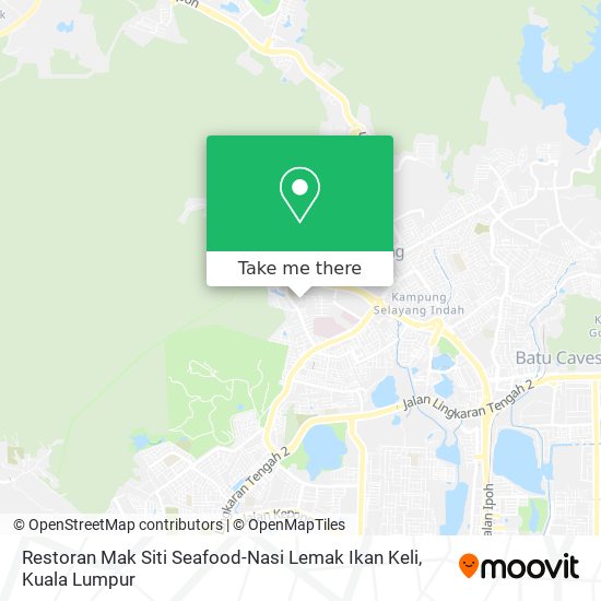 Restoran Mak Siti Seafood-Nasi Lemak Ikan Keli map