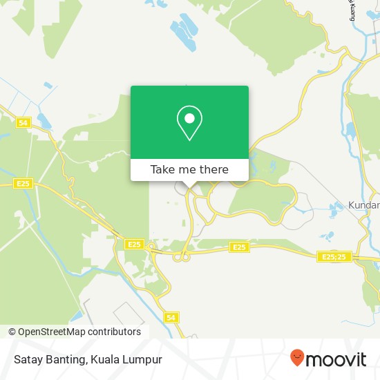 Peta Satay Banting