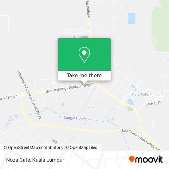 Noza Cafe map