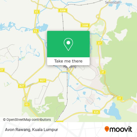 Peta Avon Rawang