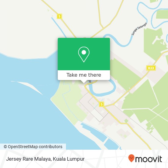 Jersey Rare Malaya map