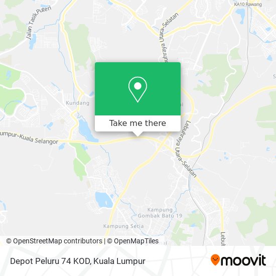 Depot Peluru 74 KOD map