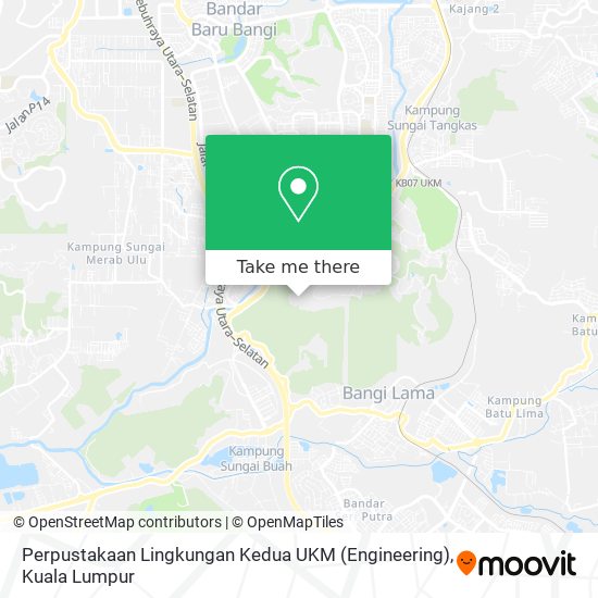 Perpustakaan Lingkungan Kedua UKM (Engineering) map