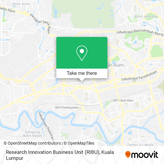 Research Innovation Business Unit (RIBU) map