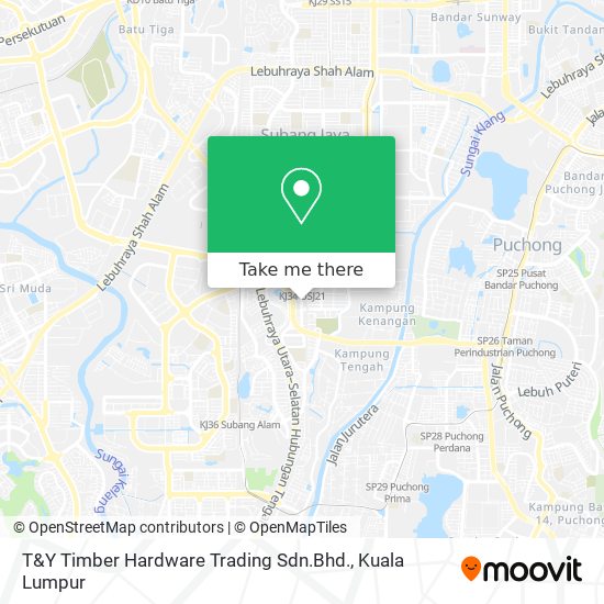 T&Y Timber Hardware Trading Sdn.Bhd. map