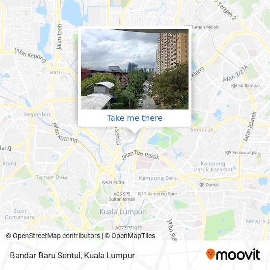 Bandar Baru Sentul map