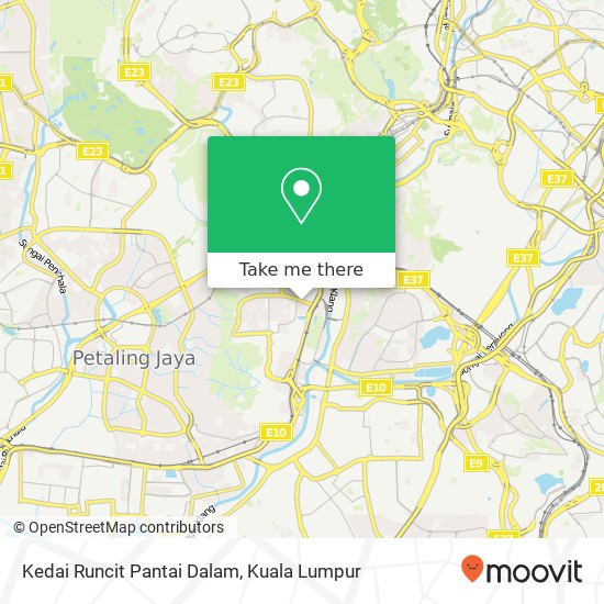 Kedai Runcit Pantai Dalam map