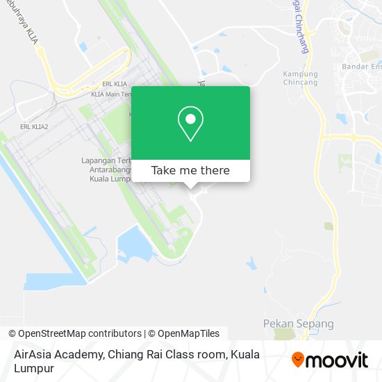 AirAsia Academy, Chiang Rai Class room map