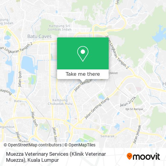Muezza Veterinary Services (Klinik Veterinar Muezza) map